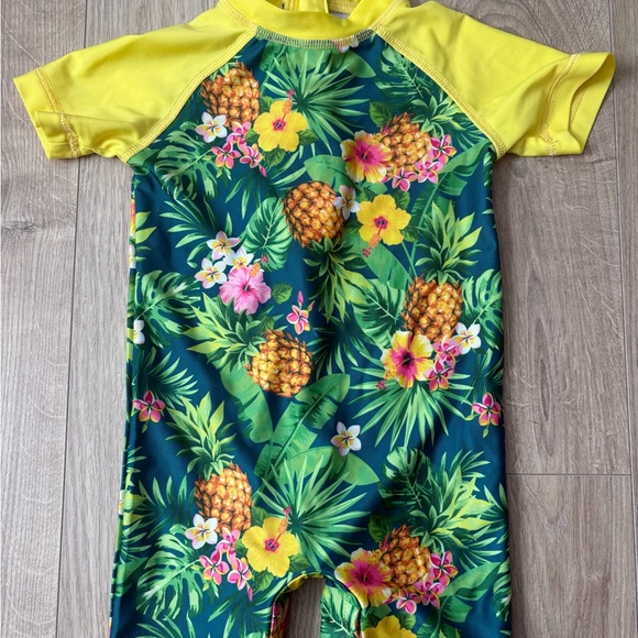 Tropical Kids Swim Suit - Picture 2 of 3